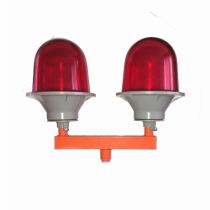 2X - Сдвоенный заградительный огонь малой интенсивности ЗОМ LED ИШБП 676 631.004 ТУ> тип «A и «B» , 220V AC, IP57, Красное стекло