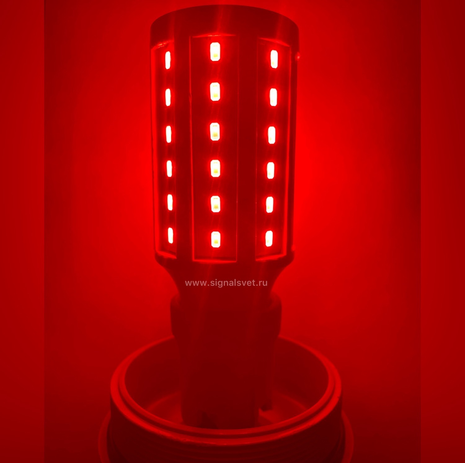 Светодиодная лампа ЛСД М 220В 35кд Красная